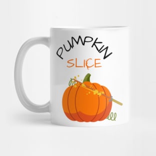 pumpkin slice for halloween Mug